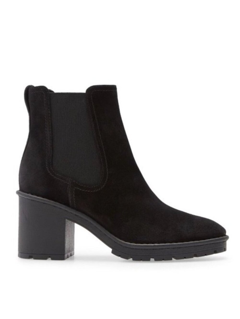 VINCE Henderson Weatherproof Chelsea Moto Combat Boot, Black Size 9M New in Box